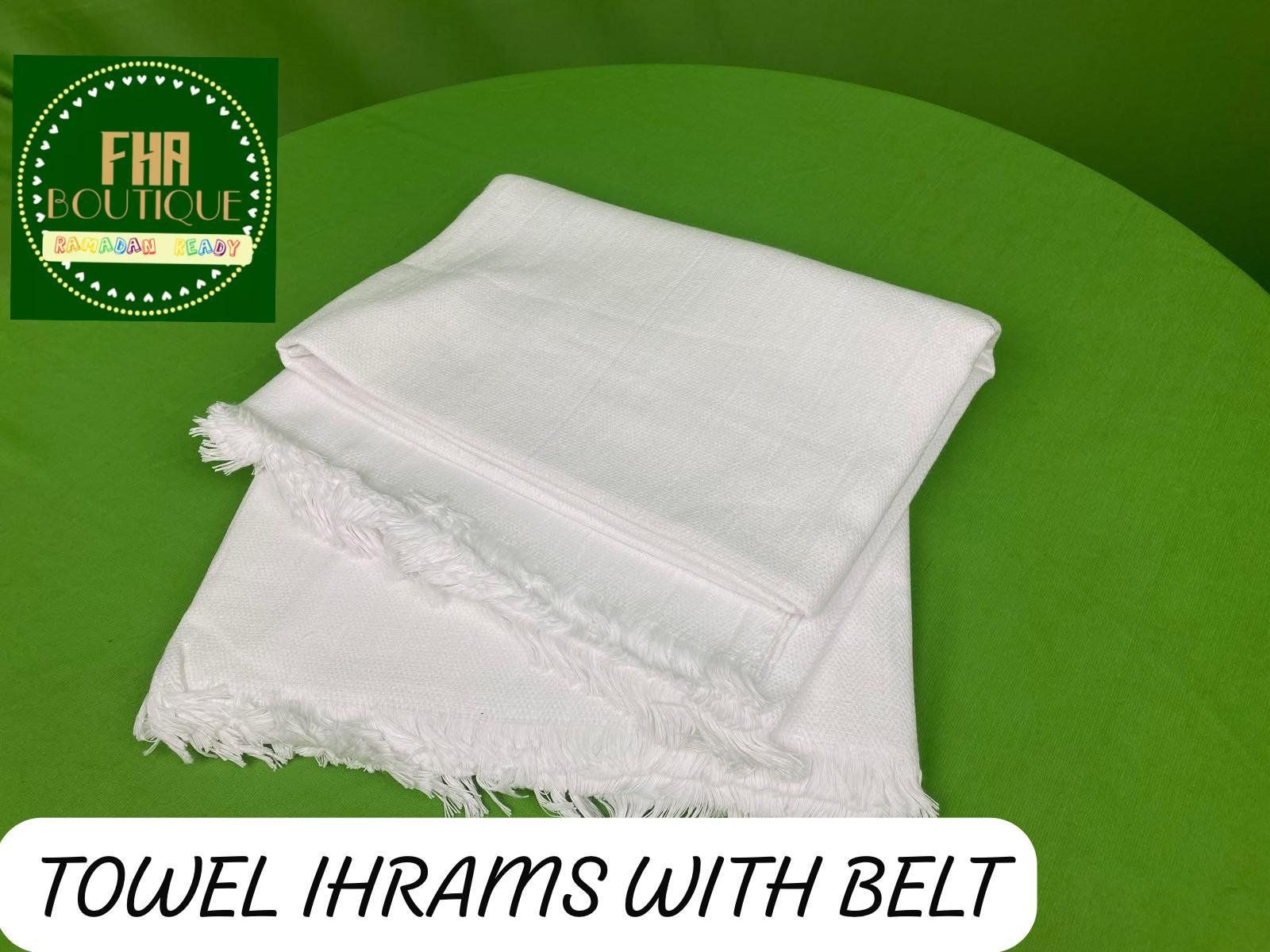 Premium 2-Piece Ihram with Belt image 2