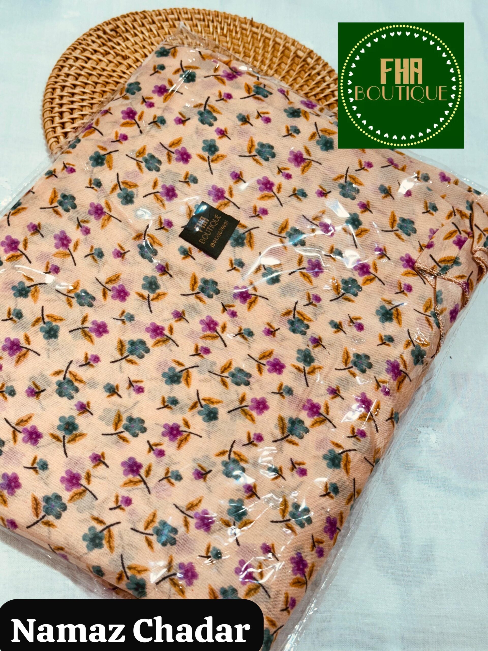 Arabic Design Namaz Chadar image 1