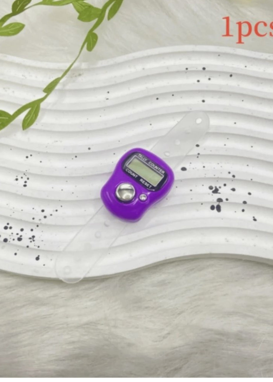 Digital Prayer Counter Number Tally - Purple image