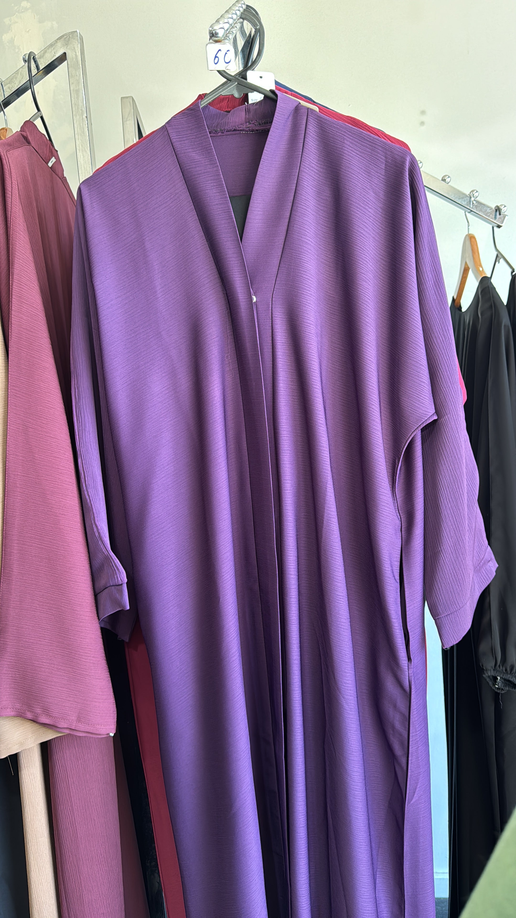 Basic Essential Open Abaya