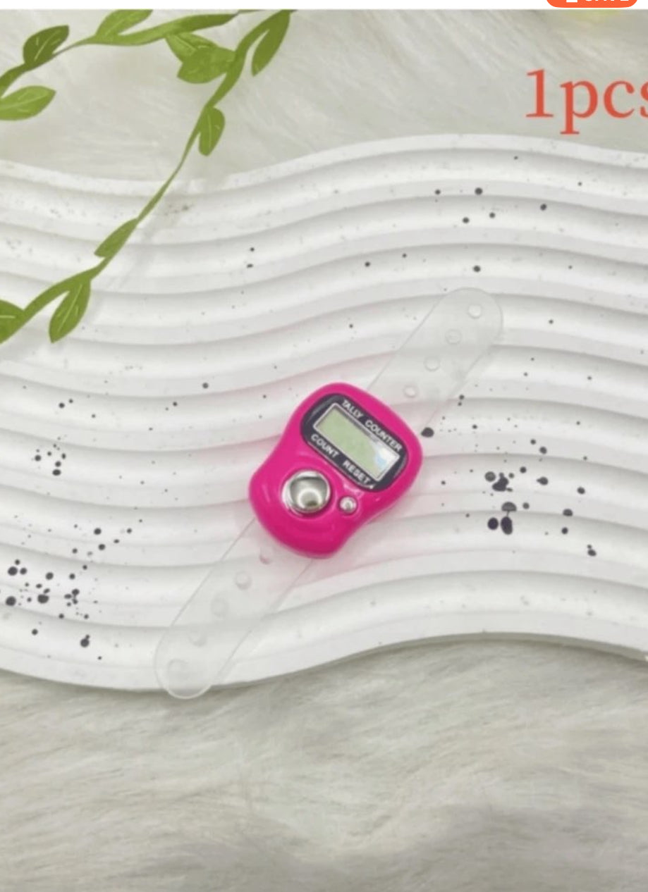 Digital Prayer Counter Number Tally - pink image