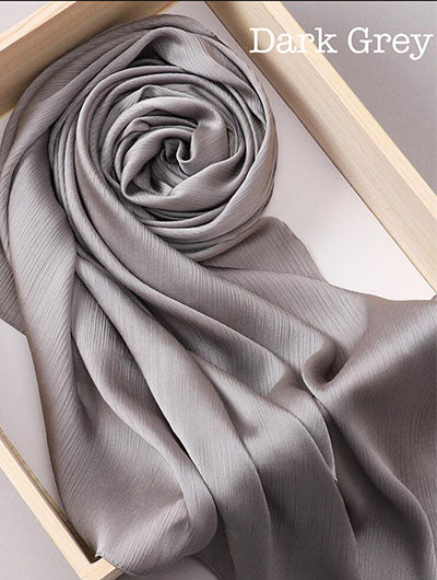 Silk Satin Crinkle Hijabs image 4