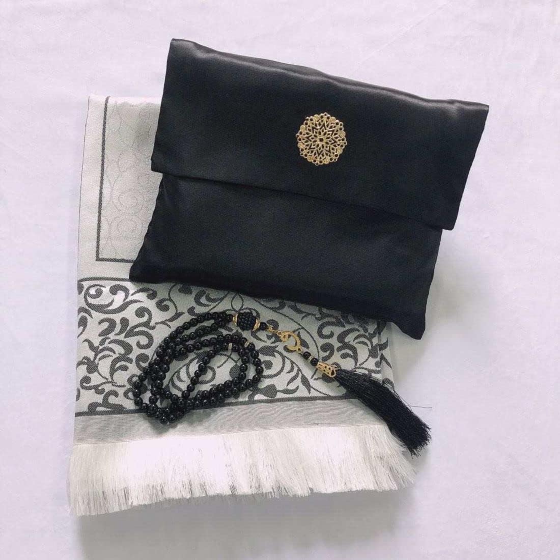 Pocket Prayer Mat with Bag and Beads