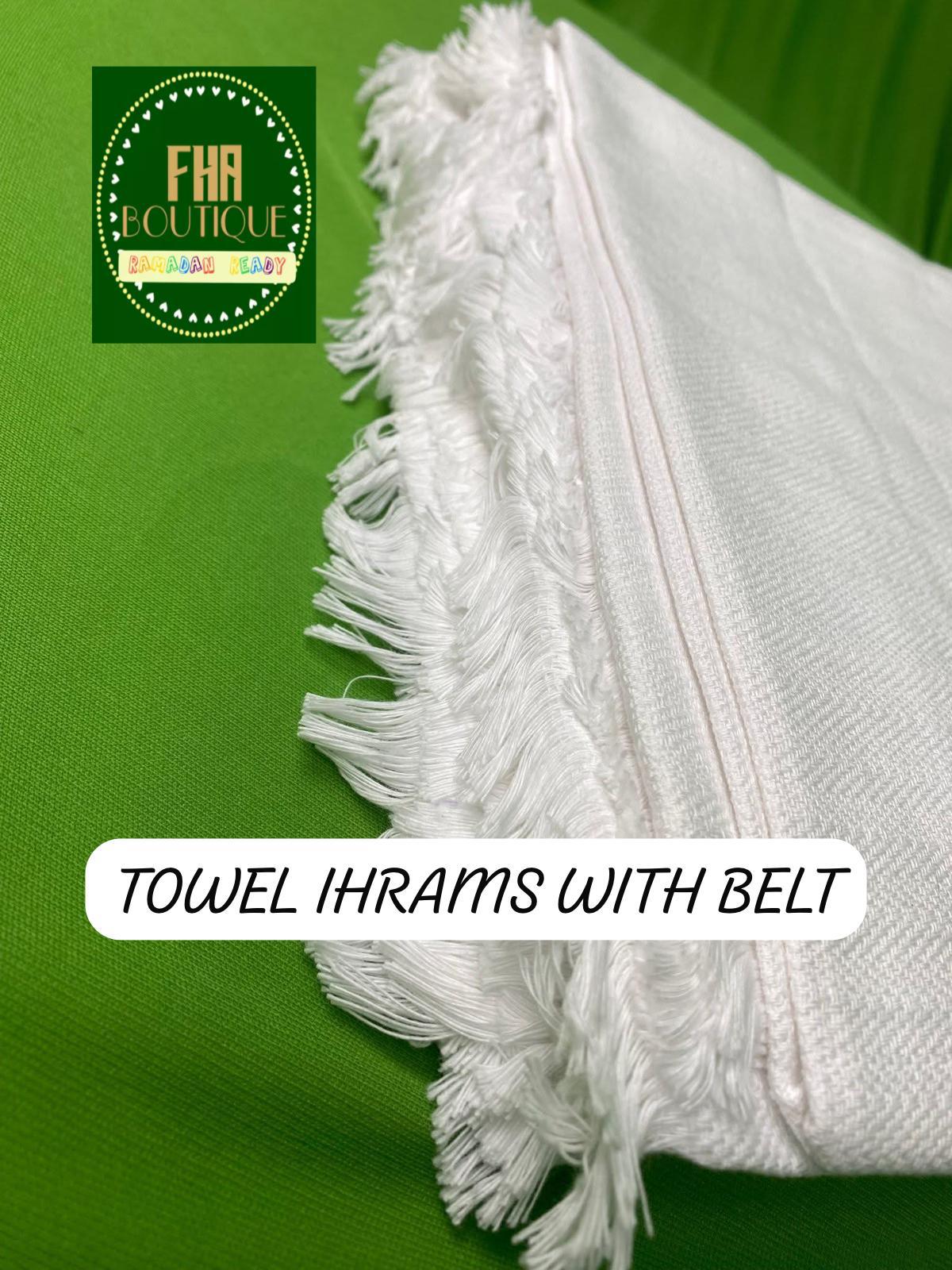 Premium 2-Piece Ihram with Belt image 3