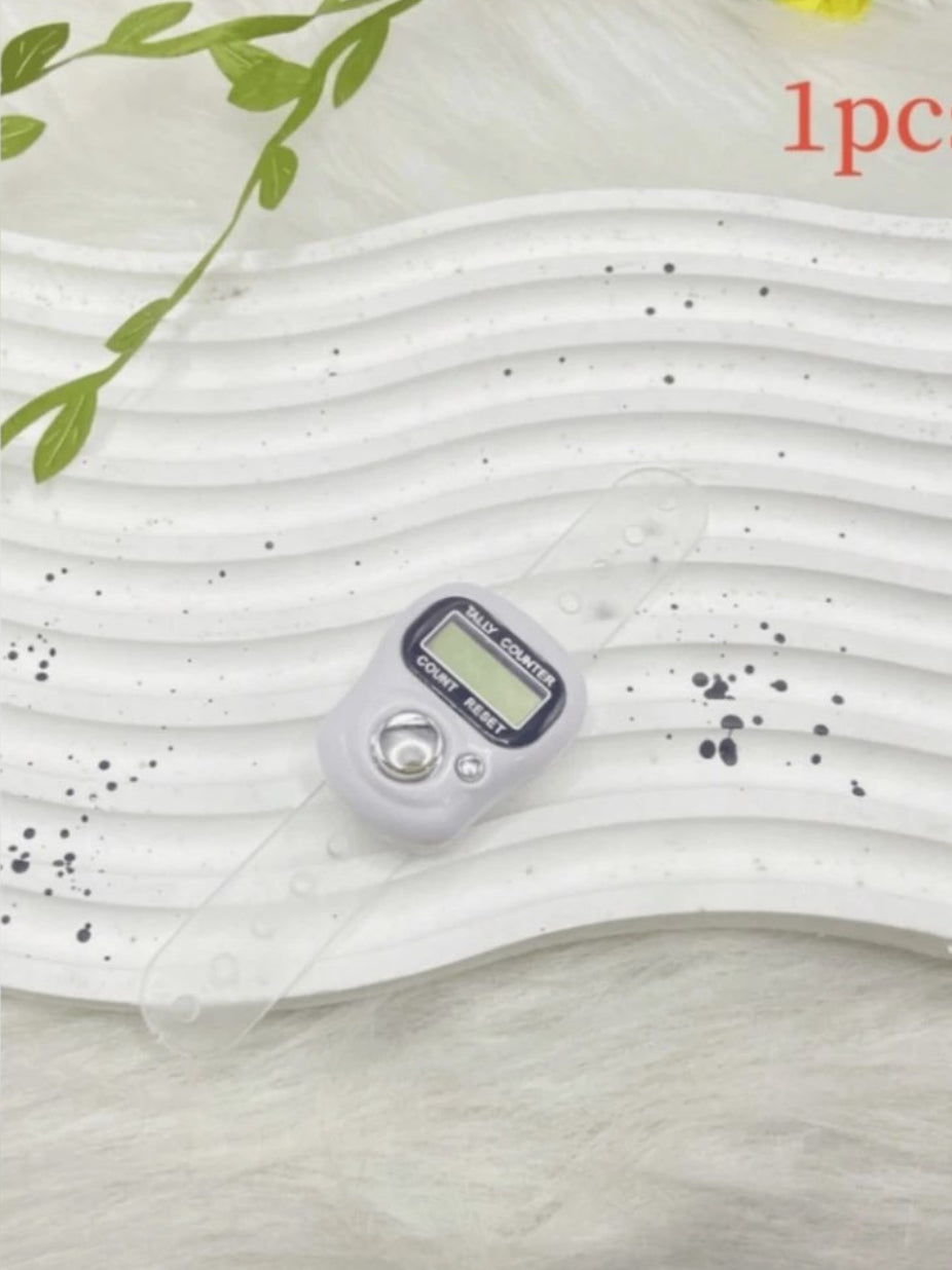 Digital Prayer Counter Number Tally - White image