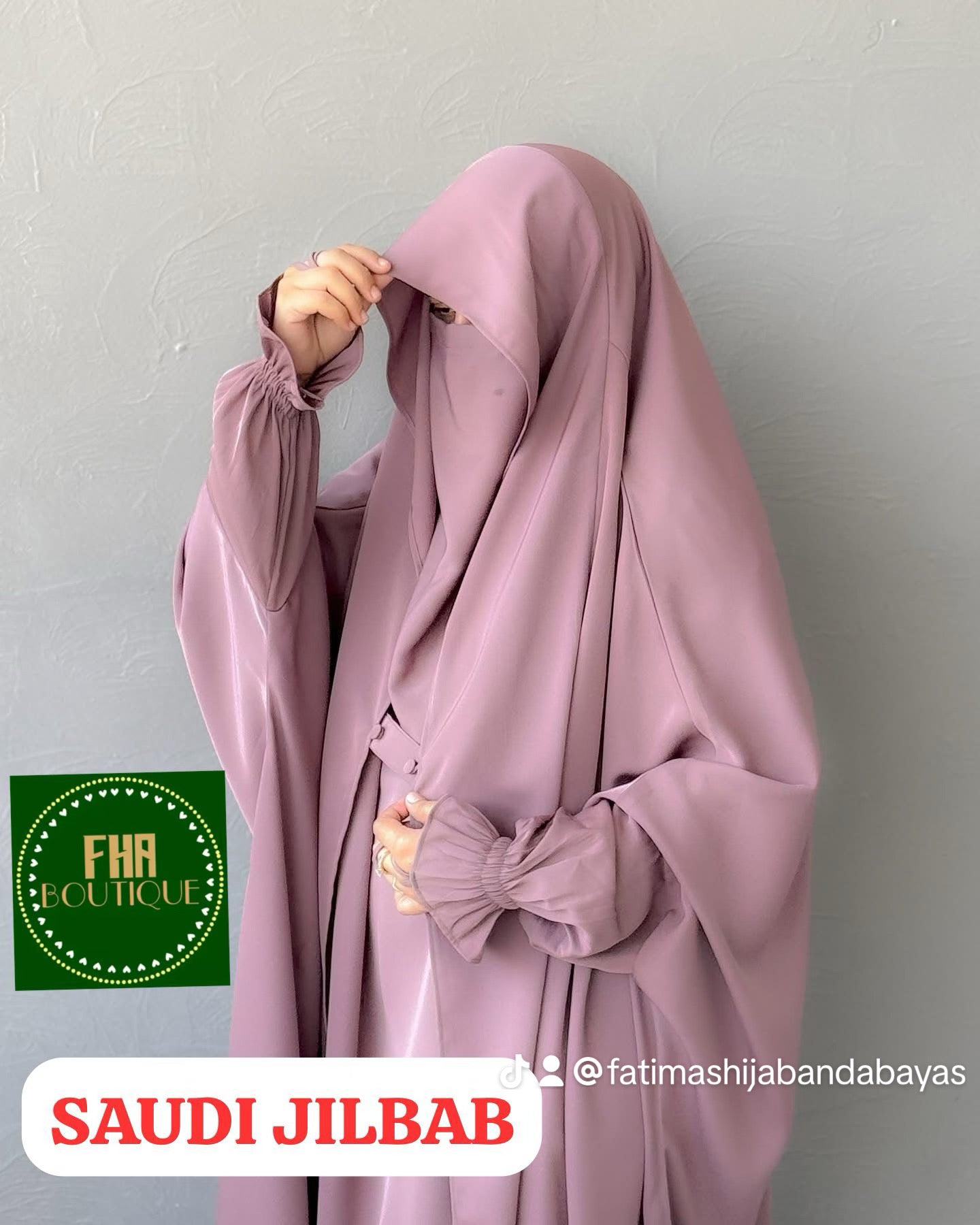 Premium Saudi Jilbab image 0