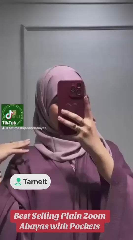 Basic Essential Open Abaya
