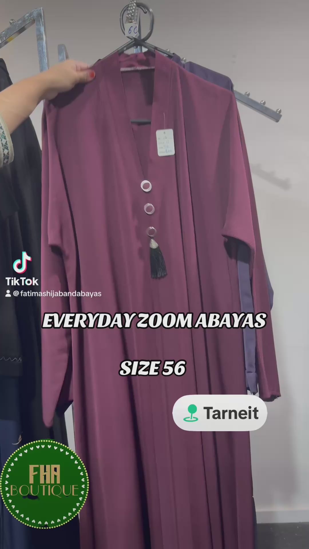 Closed Buttoned Abaya