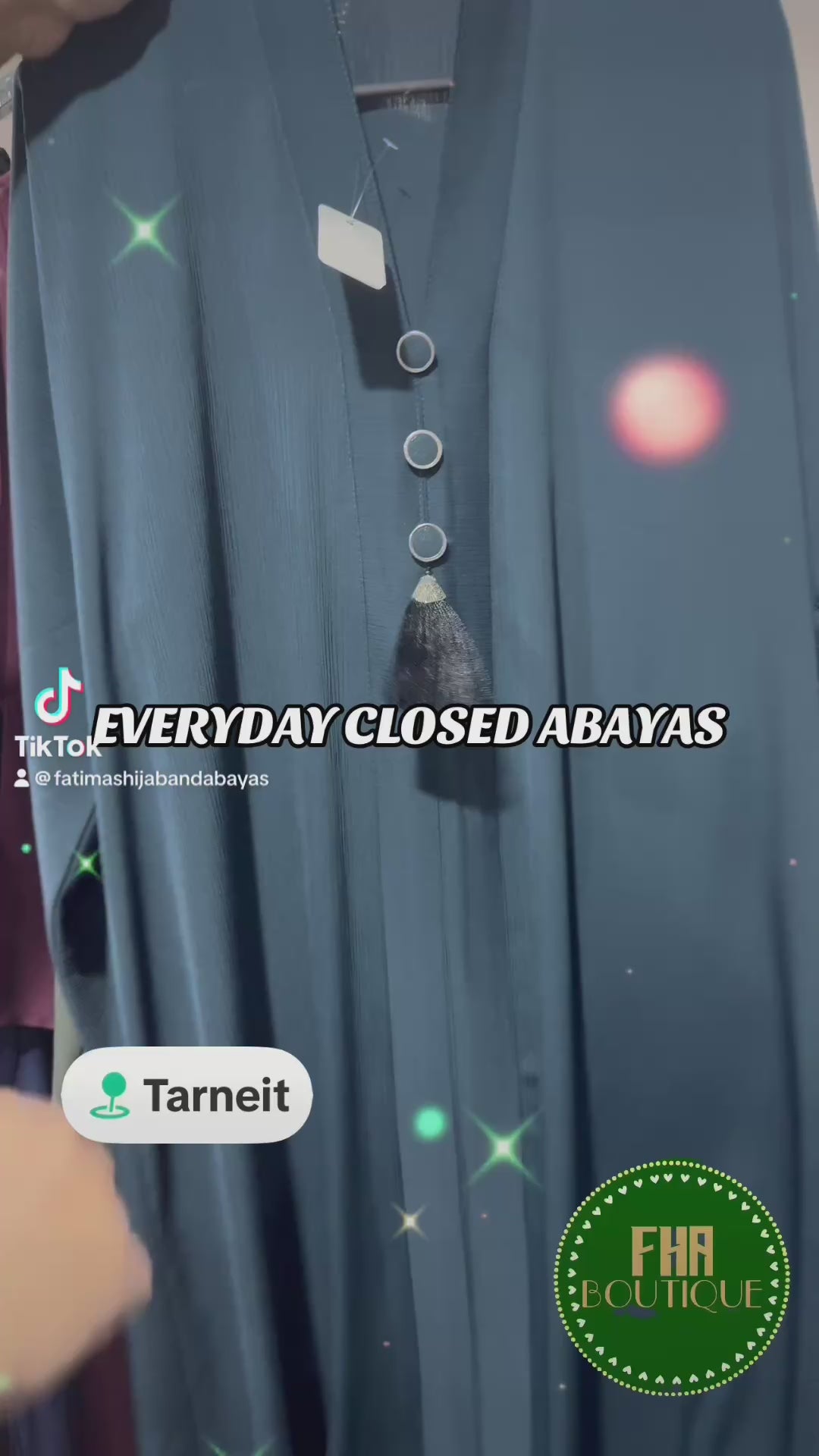 Closed Buttoned Abaya