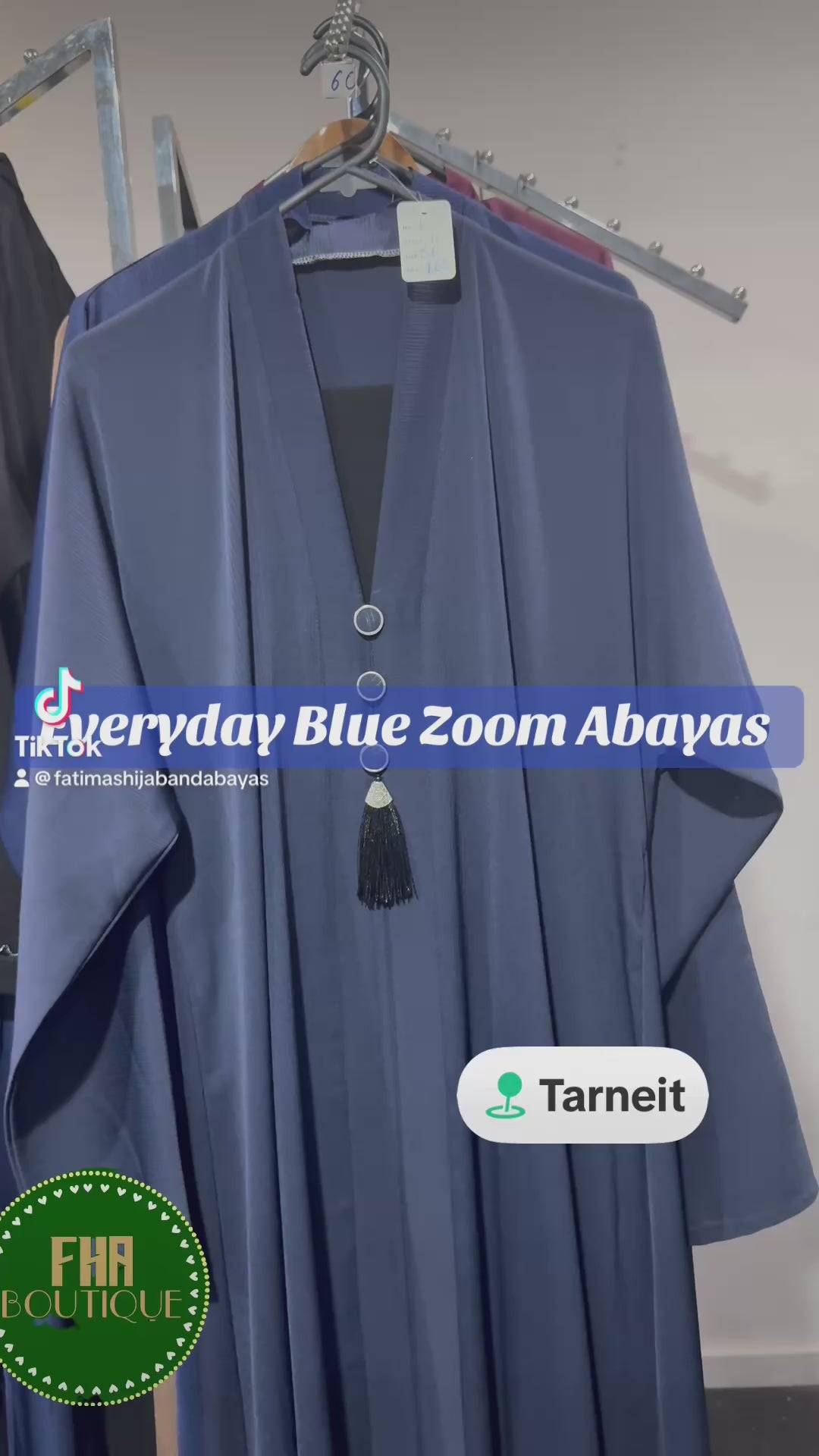 Closed Buttoned Abaya